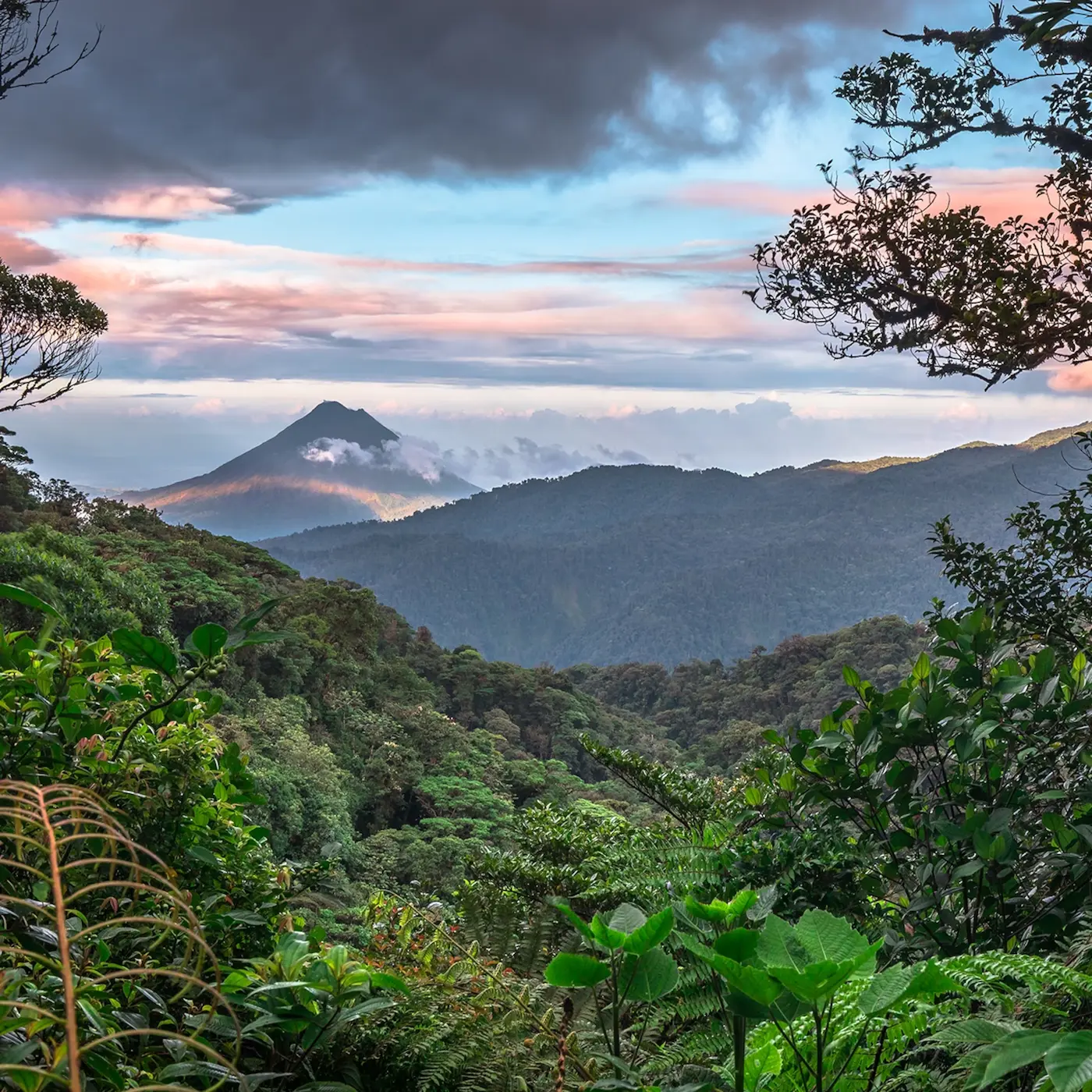 View of Monteverde, Costa Rica
