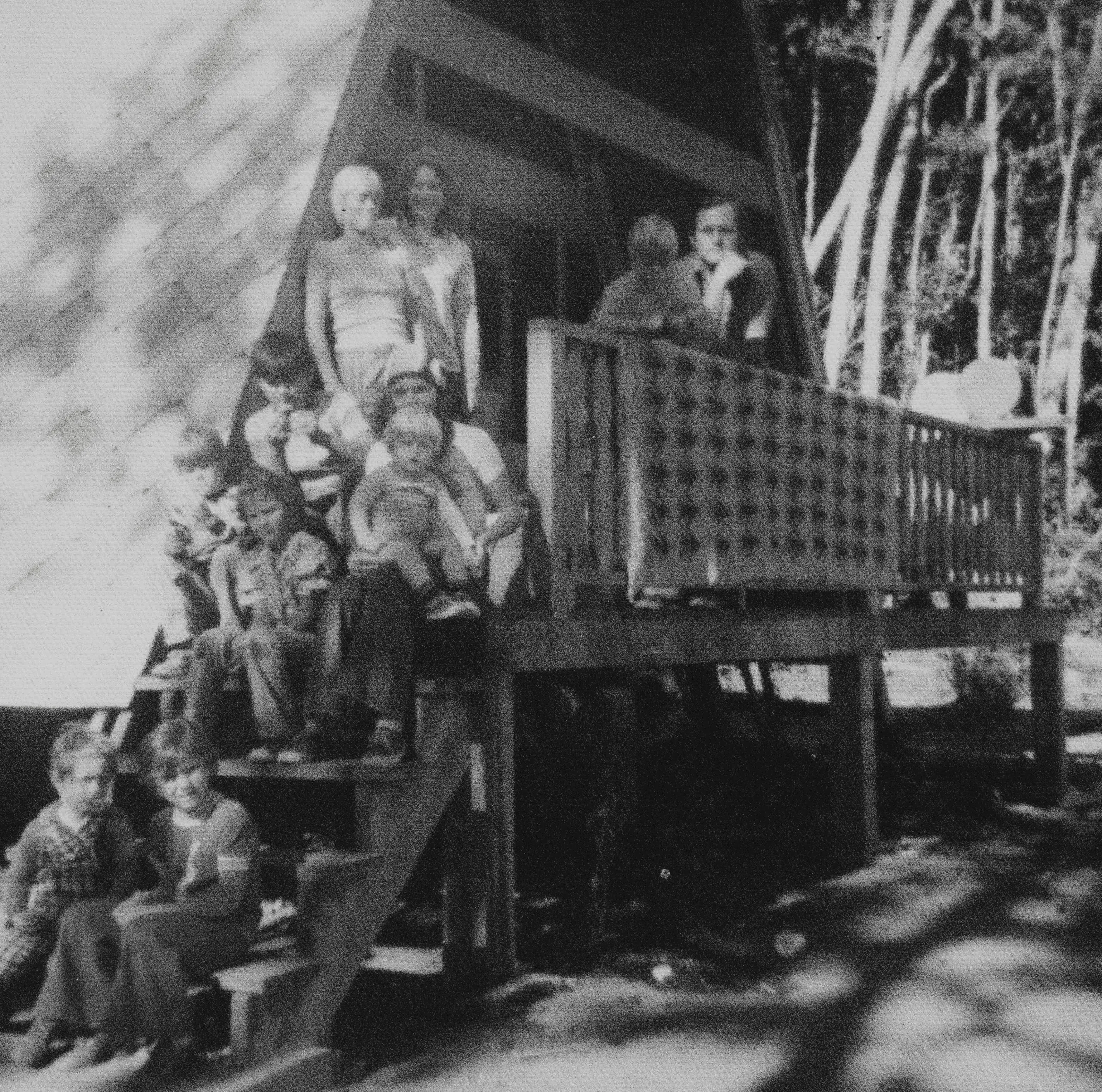 George Edward Heigold Stark's family arrival to Monteverde, Costa Rica